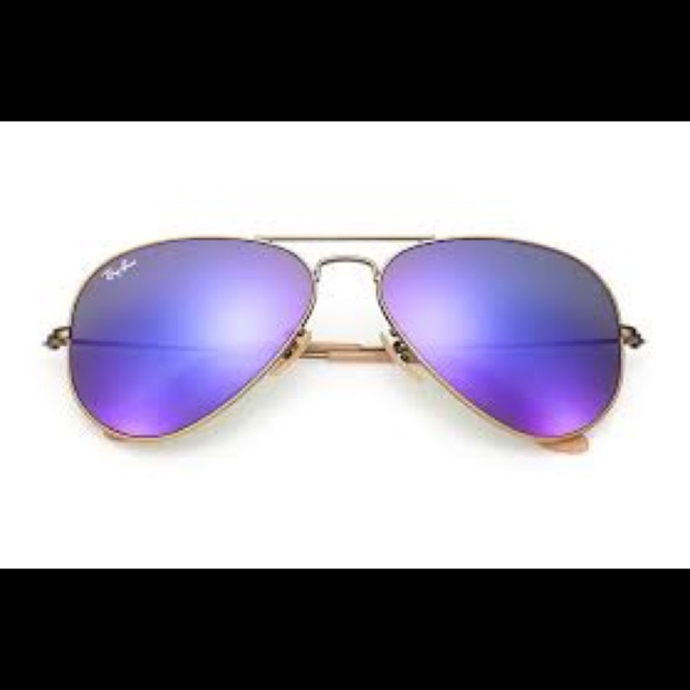 RAY-BAN Purple Flash Lenses Aviators